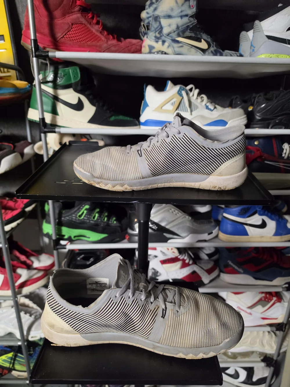 🔥 Nike Free 3.0 Men's Size 11 Light Gray Athletic Training Shoes